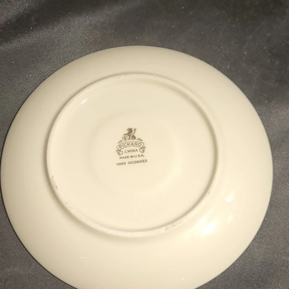 PICKARD CHINA ALAMO LONDON CUP AND SAUCER